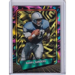 2026 Panini 90s Pop Culture Barry Sanders Detroit Lions #43 Serial /299